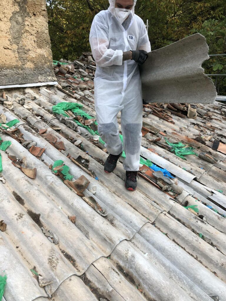 recyclage materiaux amiante couvreur frejus var