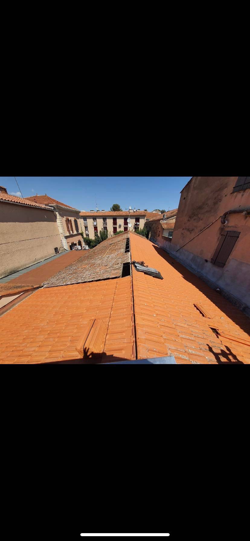 reparation urgente fuite de toit pluit draguignan lorgues var