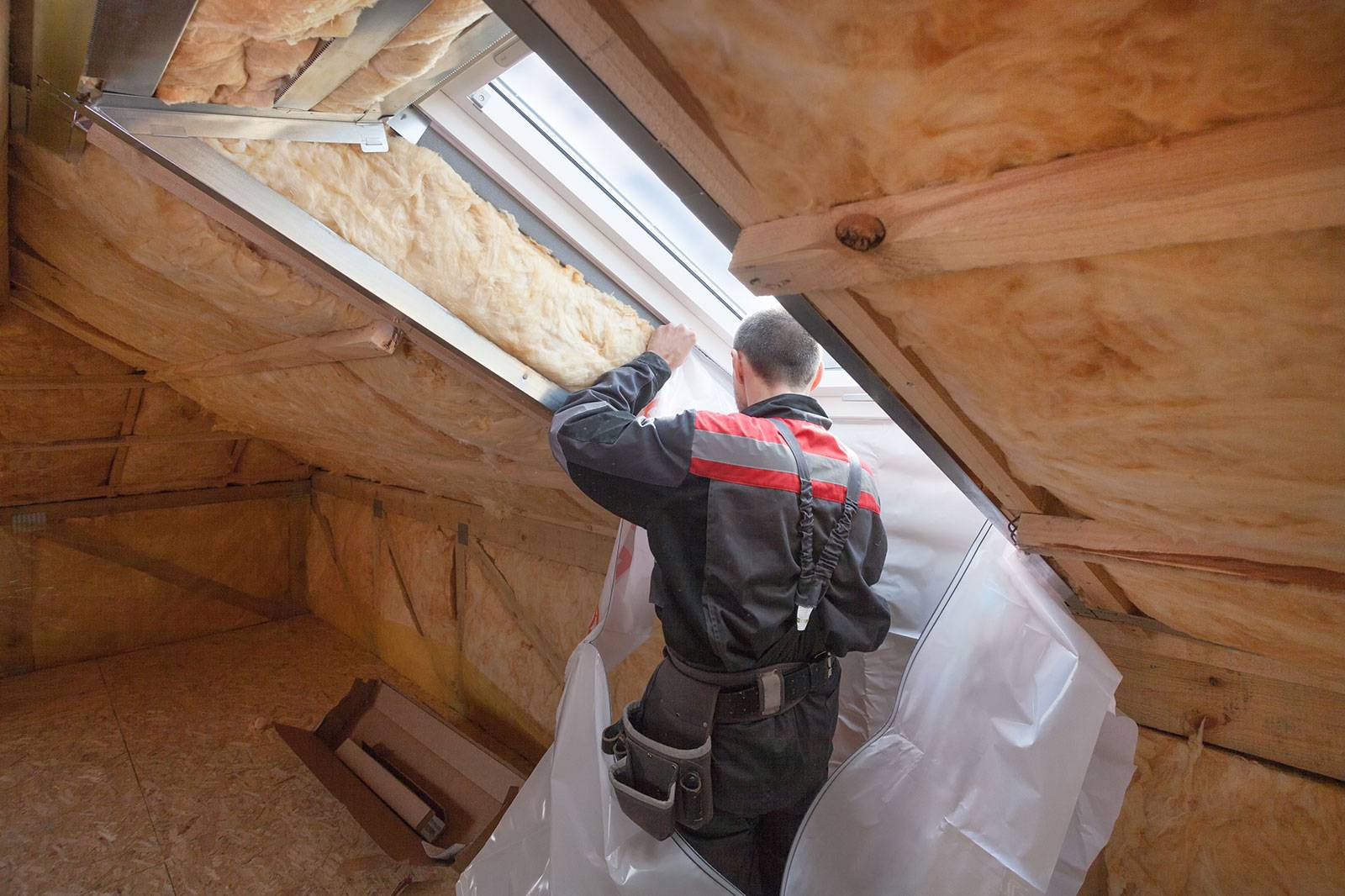 Pose de Velux et aménagement des combles dans le Var